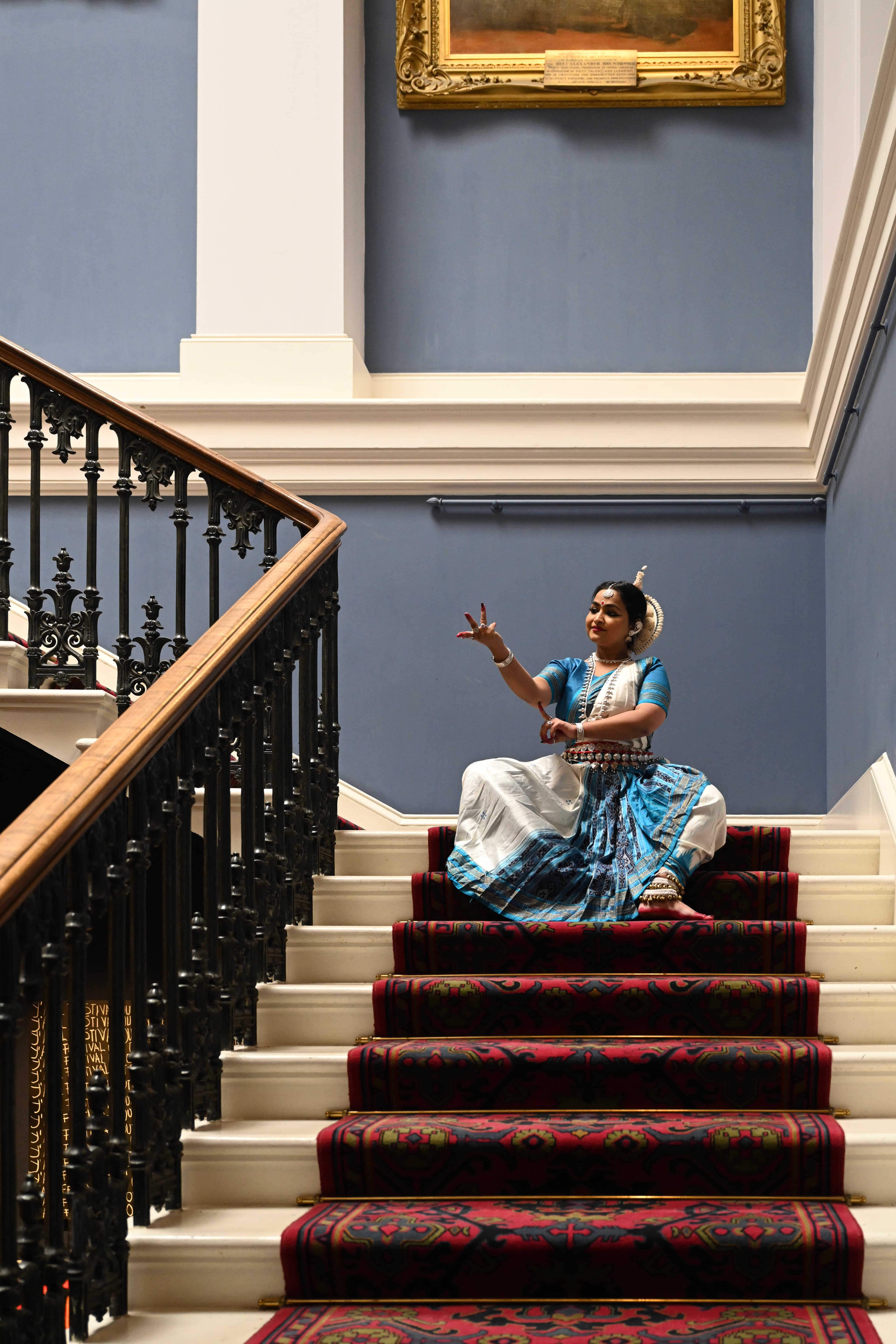 Shilpa Dhara in classical Odissi costume